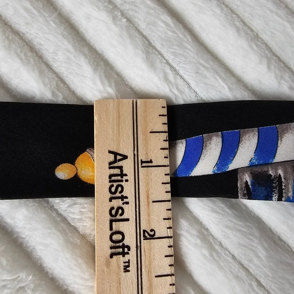 Vintage Disney Atlas Design Mickey Minnie Venice Gondola 100% Silk Tie Limited